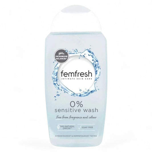FEMFRESH INTIMATE 0% SENSITIVE WASH 250ML