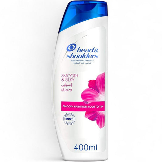 H&S SHAMPOO SMOOTH & SILKY 400ML