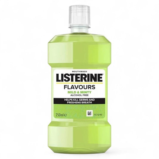 LISTERINE FLAVOURS MILD & MINTY M.W 250ML