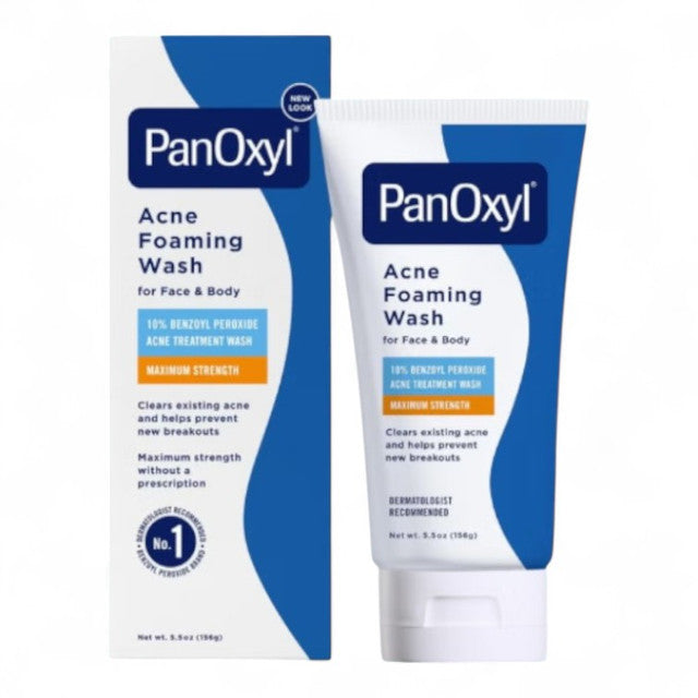 Pan Oxyl 10 Acne Foaming Wash 5 5oz