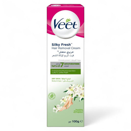 VEET HAIR REMOVER CREAM DRY SKIN 100G