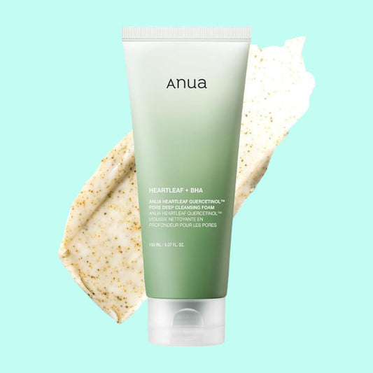 WS_ANUA HEARTLEAF QUERCETINOL PORE DEEP CLEANSING FOAM 150 ML