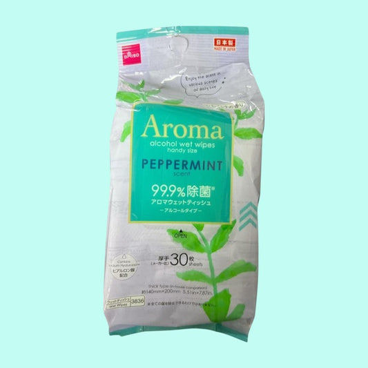 AROMA ALC WIPES PEPP 836