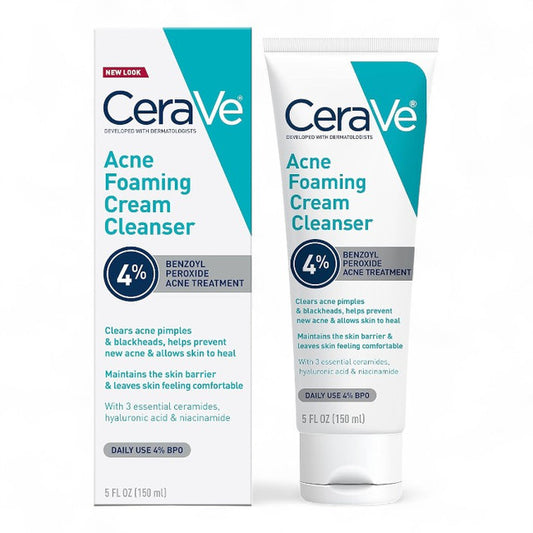 CERAVE FOAMING CREAM CLEANSER 4% 150ML