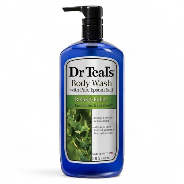 DR TEALS BODY WASH EUCALYPTUS & SPEARMINT 710ML