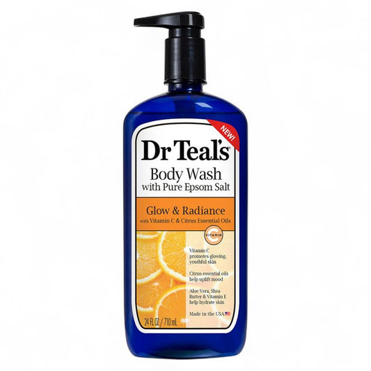 DR TEALS BODY WASH GLOW & RADIANCE 710ML