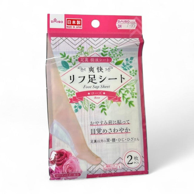 FOOT SAP SHEET ROSE 997