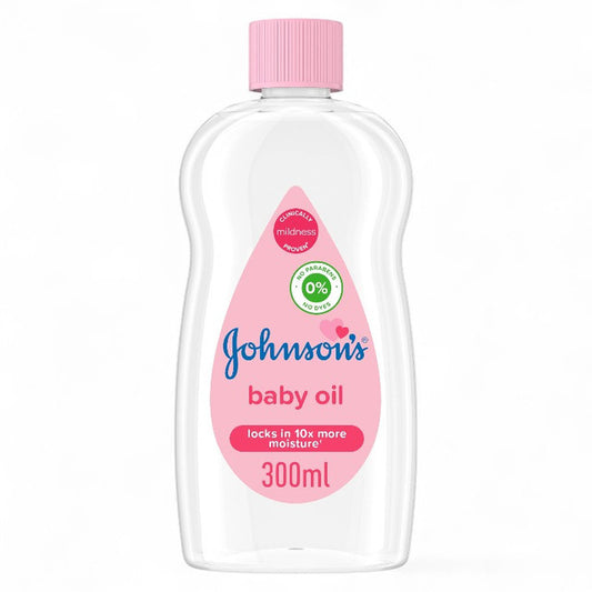 J&J BABY OIL 300ML