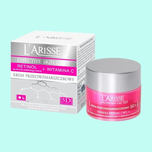 L ARISSE 50 RETINOL VITAMIN C ANTI AGING CREAM 50 ML