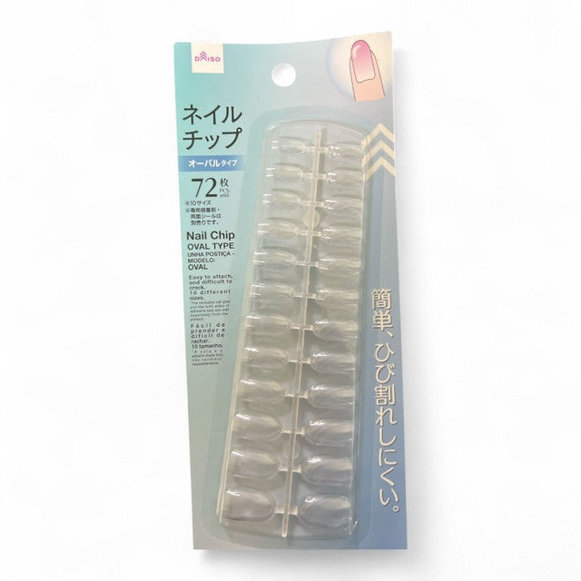 NAIL CHIP OVAL 72S-458