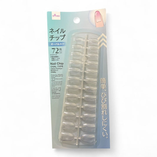 NAIL CHIP OVAL 72S-458