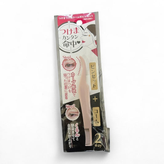 TWEEZER WITH COMB EYELASH-146