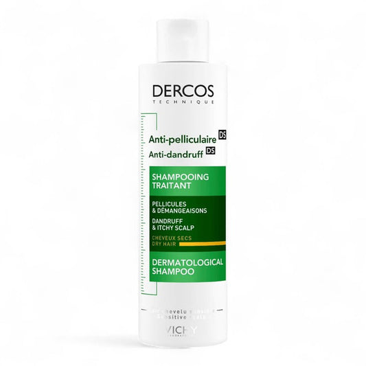 VICHY DERCOS ANTI DANDRUFF SHAMPOO DRY HAIR 200ML
