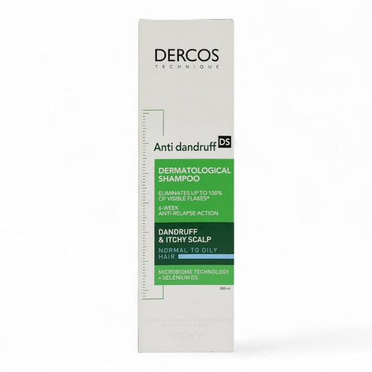 VICHY DERCOS ANTI DANDRUFF SHAMPOO OILY HAIR 200ML