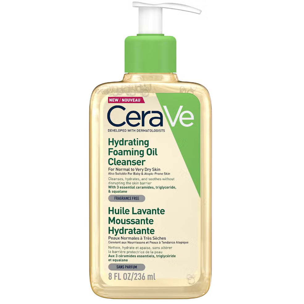 CERAVE HYDRATING FOAMING OIL 236ML